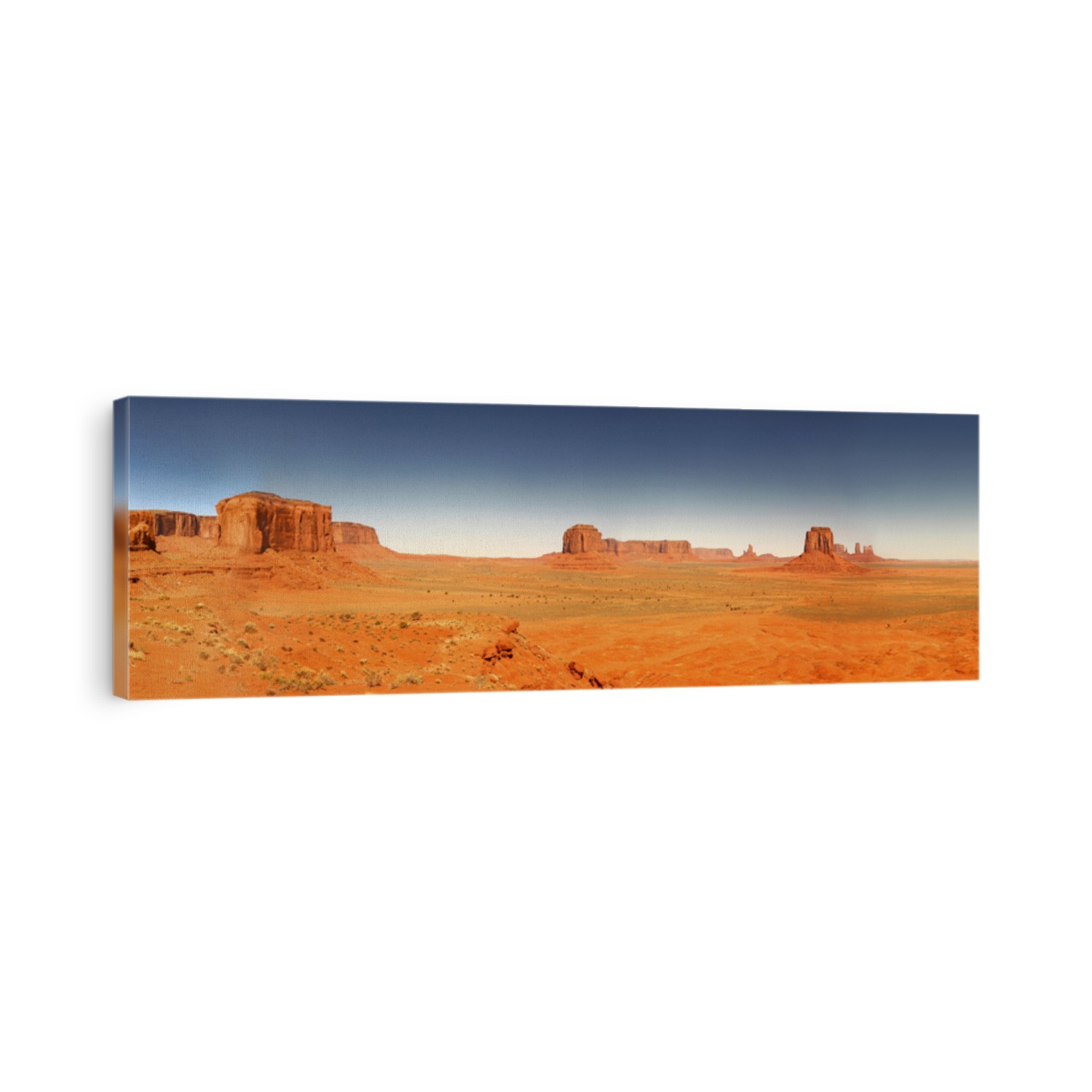 Panoramic View of Monument Valley, Navajo Nation, Arizona USA