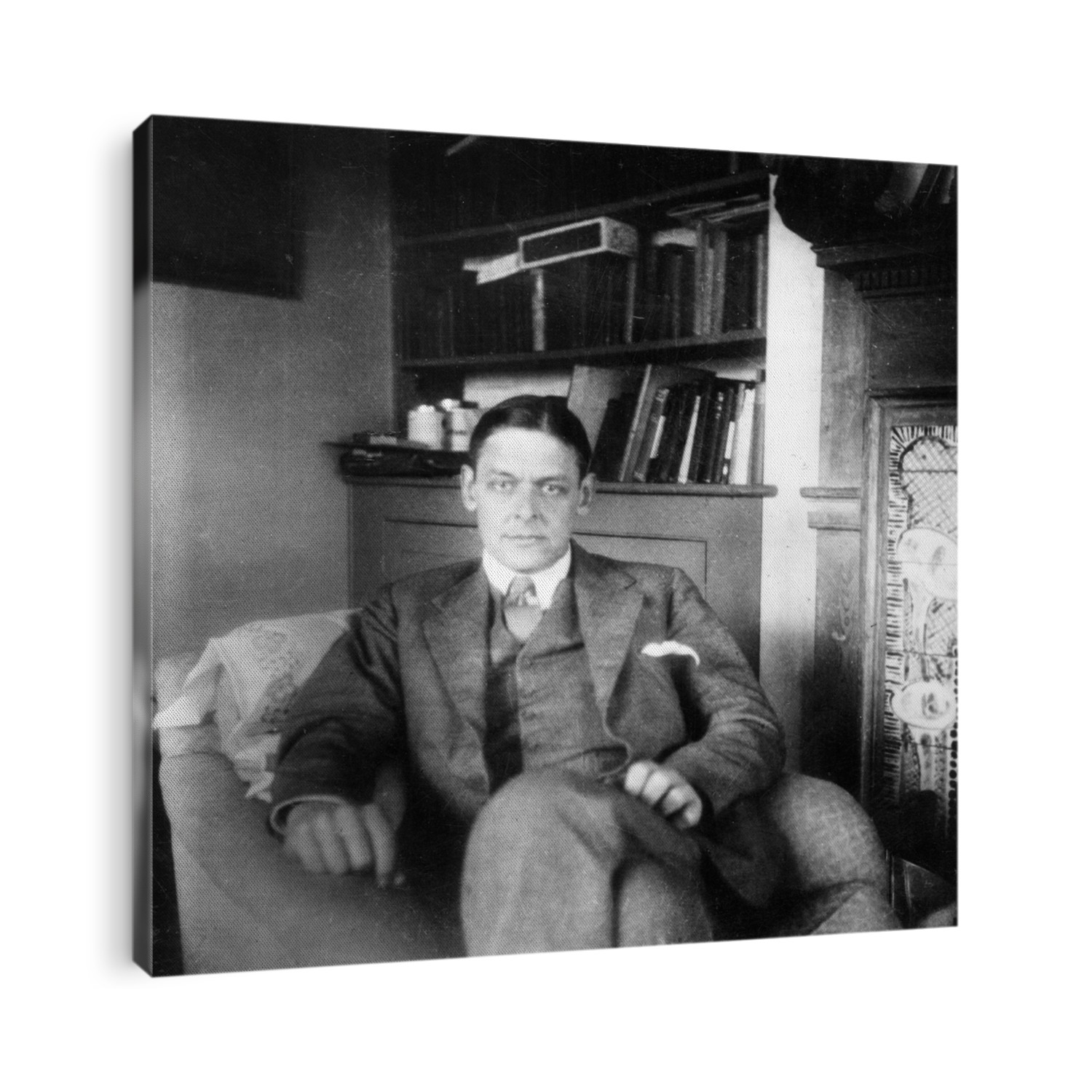 Thomas Stearns Eliot (1888-1965), poet, dramatist and literary critic; born in America became British subject in 1927;